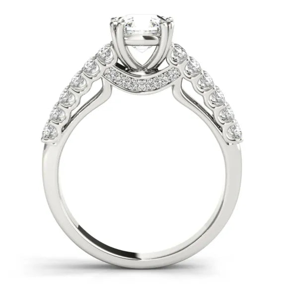 Royale Gold Asscher Cut Engagement Ring